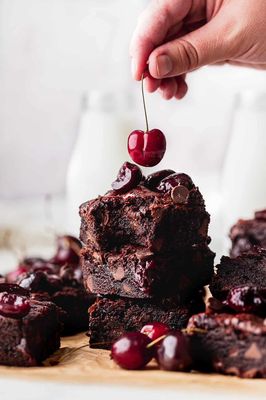 Black Forest Loaded Brownie