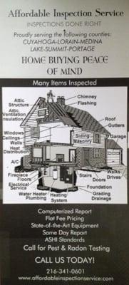 Affordable Inspection Service