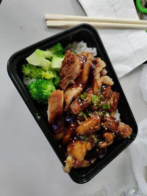 Teriyaki chicken...