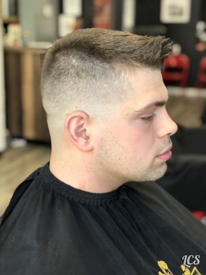 Men's skin fade