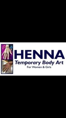 Henna banner for festivals