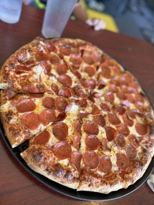 Pepperoni pizza