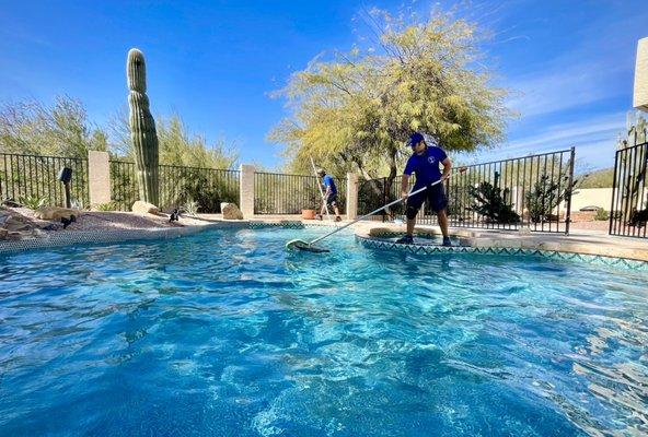 Pool cleaning