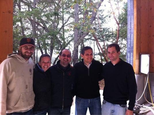 Harvest 2010 - vineyard managers, winemakers and chief bottle washers