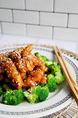 Honey seared Sesame chicken