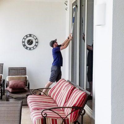 Balcony Cleaning