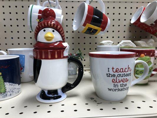 Always adorable Christmas items.