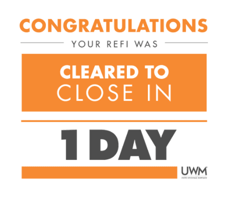 We've got a track record of working efficiently, and can close your mortgage fast- whether you are purchasing, need cash, etc. Message us!