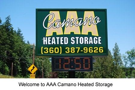 AAA Camano Heated Storage