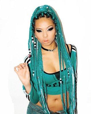 Teal_box_braids