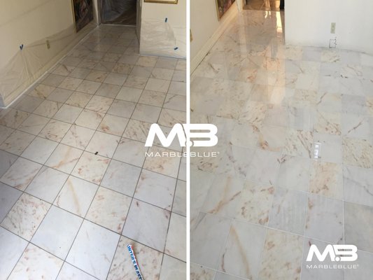 Marble Floor Restoration