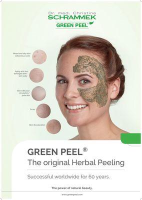 Green Peel great for acne, scarring, stretch marks and overall skin health