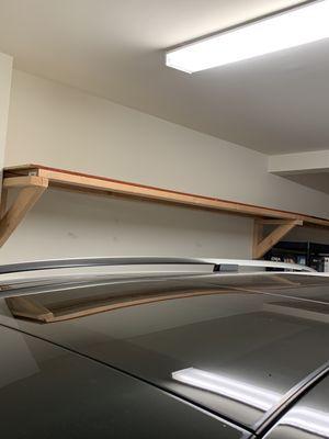 Garage shelves