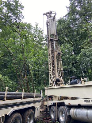 Pitner Drilling & Pump Inc. "operated like a symphony of skilled movement between  man and machine. It was impressive to watch."