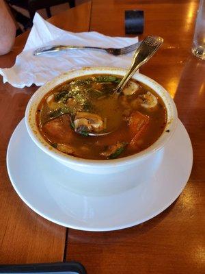 Small tom yum soup