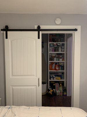 Barn door in my bedroom