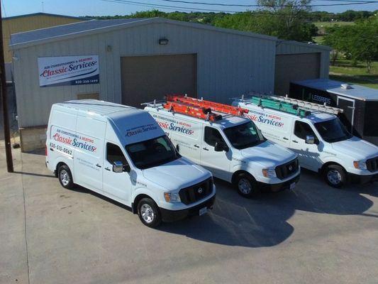 Classic Services - some of our vehicles.