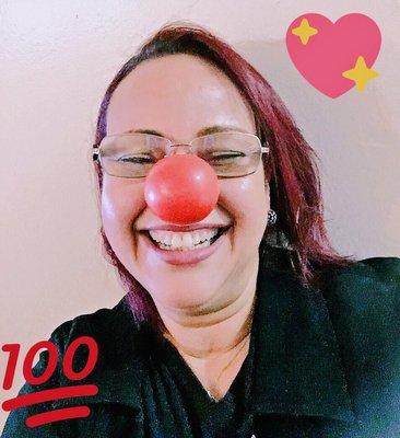 Red Nose one of my favorite cause, sponsor every year by Walgreens! Nose On. Supporting children's on poverty!