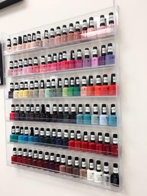 We have all Shellac collection with Vinylux matching colors for your choice!