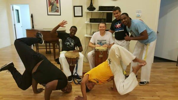 Capoeira!  Art, culture, friends, family, fitness, workout, sweatout, music, songs