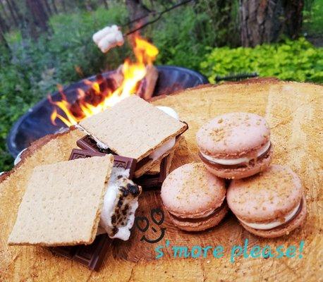 S'more macarons