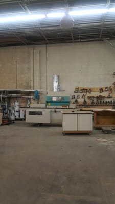 Some of the machines used to make the products