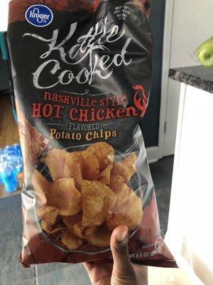 Interesting flavor. Tastes like the breading of spicy fried chicken. Pretty decent!