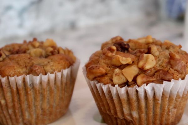 banana nut muffins