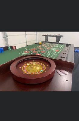 Roulette is always a crowd favorite and easy to play.