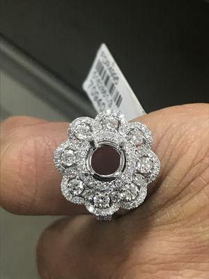 Lady diamonds ring 18kt/w