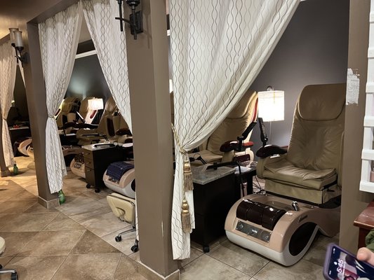 Pedicure chairs