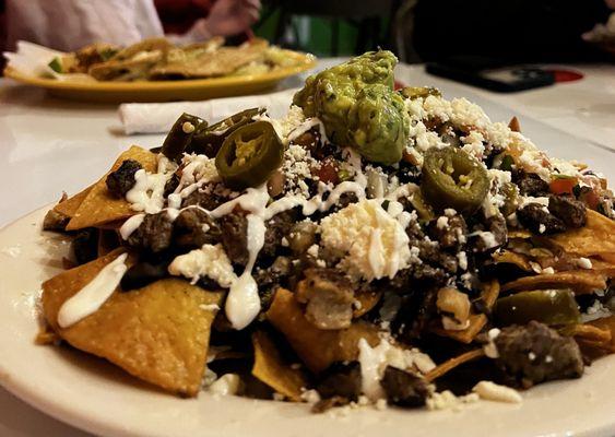 The stake nachos