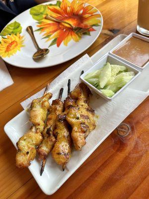 3. Chicken Satay