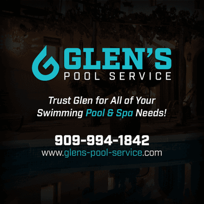 Glen's Pool Service. Pool cleaning, maintenance, chemical services, algae control, high wind & debris cleanup, and more.