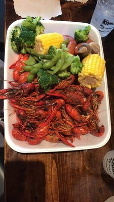 Annual crawfish boil