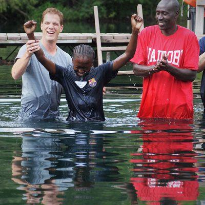 Summer baptism