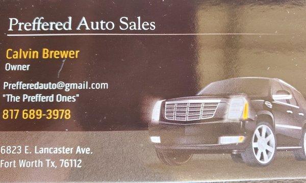 Preffered Auto Sales