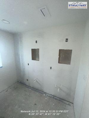 Residential remodeling drywall phase 

#structway
#residentialremodeling 
#structwayconstruction