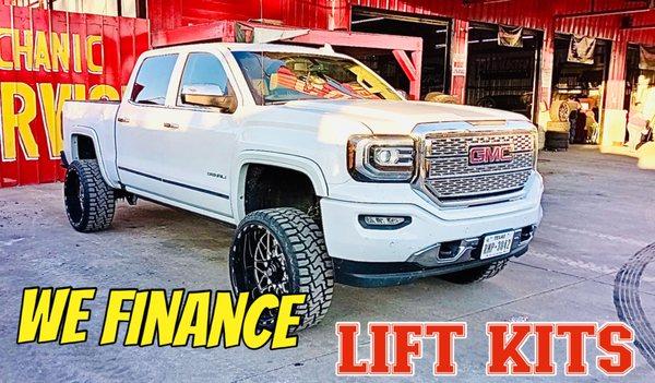 LIFT KIT FINANCING