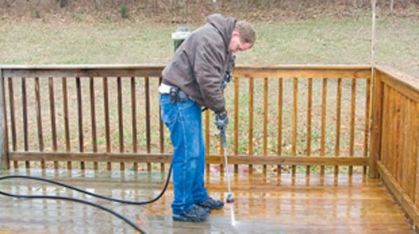 Higher Powered Pressure Wash