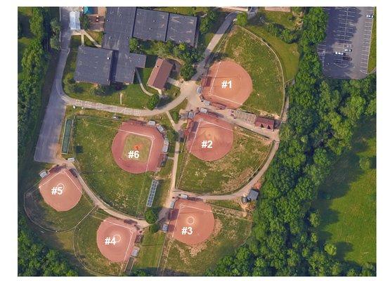 This an overview of Civitan Park, located directly behind Lipscomb Elementary School.