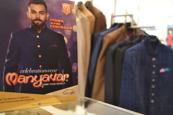 Introducing our Brand Ambassador: India's pride, Virat Kohli. Come and check out the exclusive Virat Colletion, avaiable now in store!