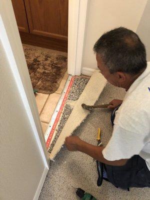 Carpet installation