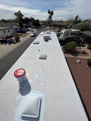 RV roof