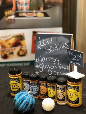 Ed's line of seasonings and rubs