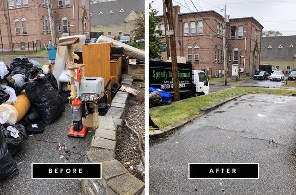 Another Junk Removal job in Manchester NH