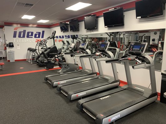 Some of our cardio equipment