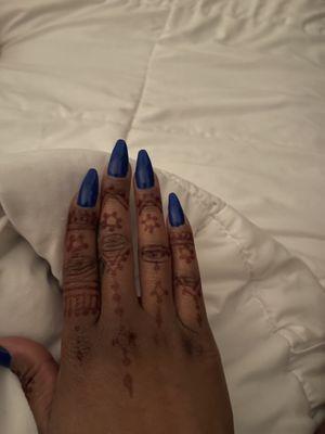 $12 henna, you get what you paid for ‍