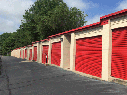 Drive up storage units