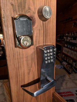 Electronic locks come in a variety of styles. We would be glad to help you find the right lock for your application!